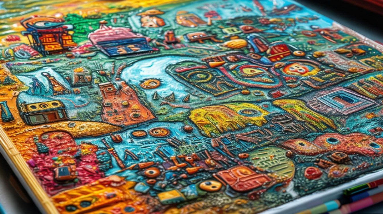 创意少儿美术作品-图1 创意少儿美术作品-图1