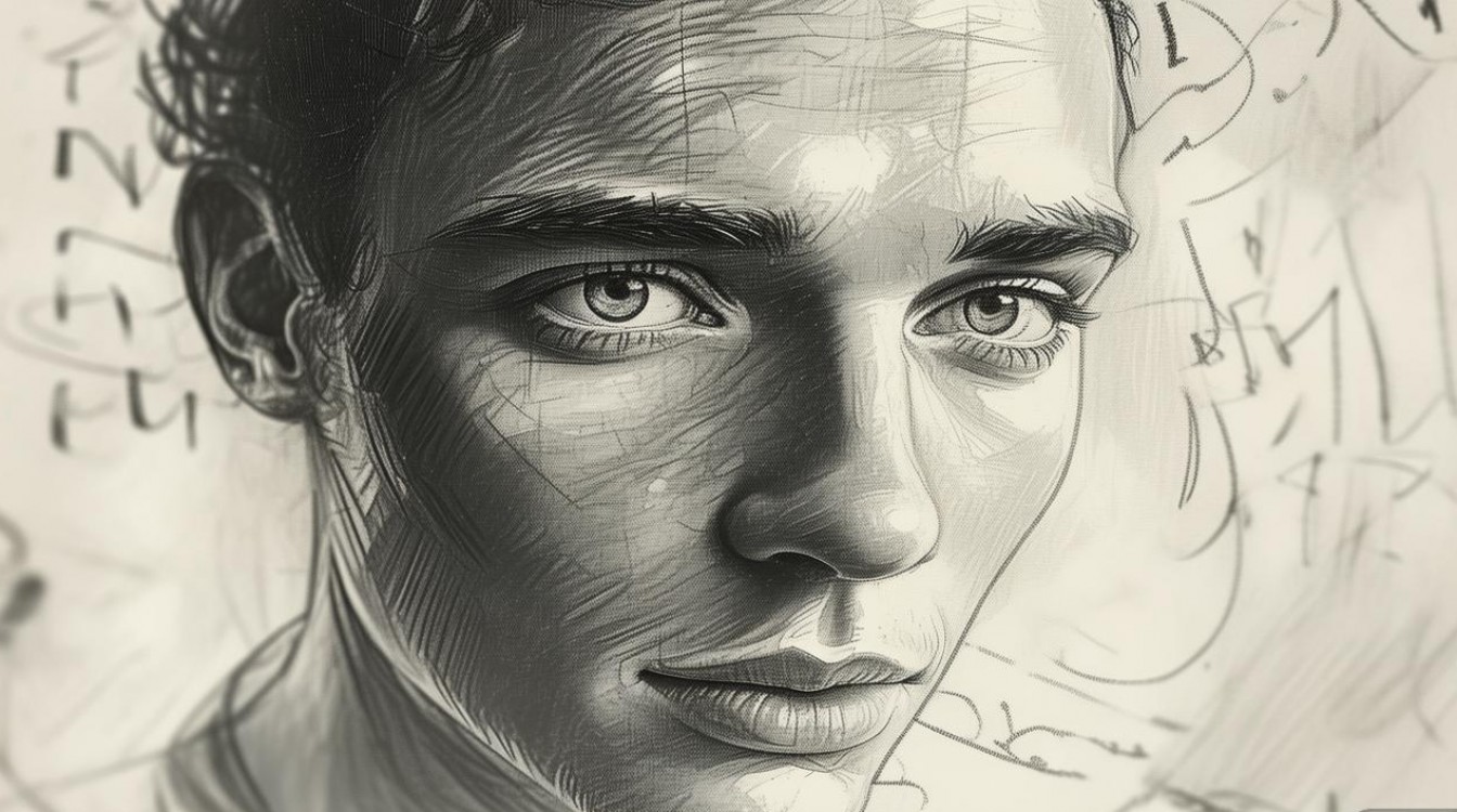 创意素描头像-图1 创意素描头像-图1