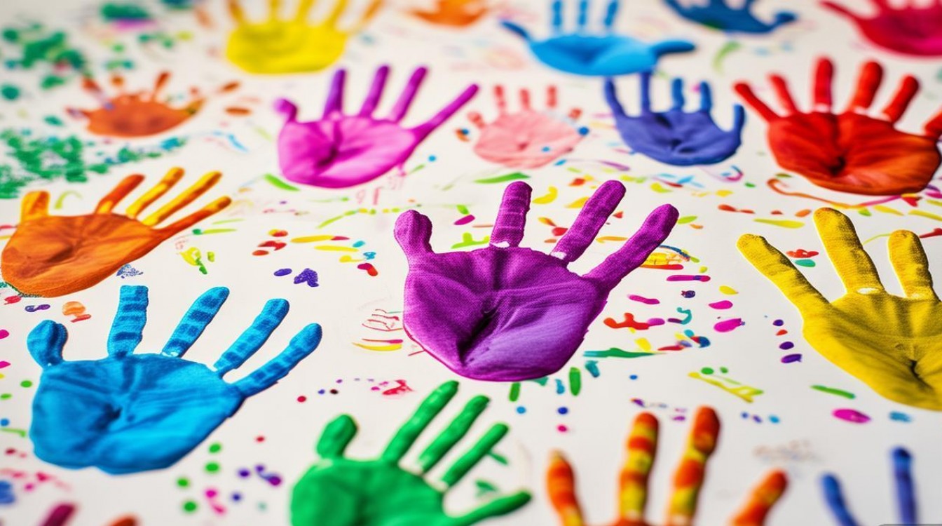 小班手掌印画创意图片-图1