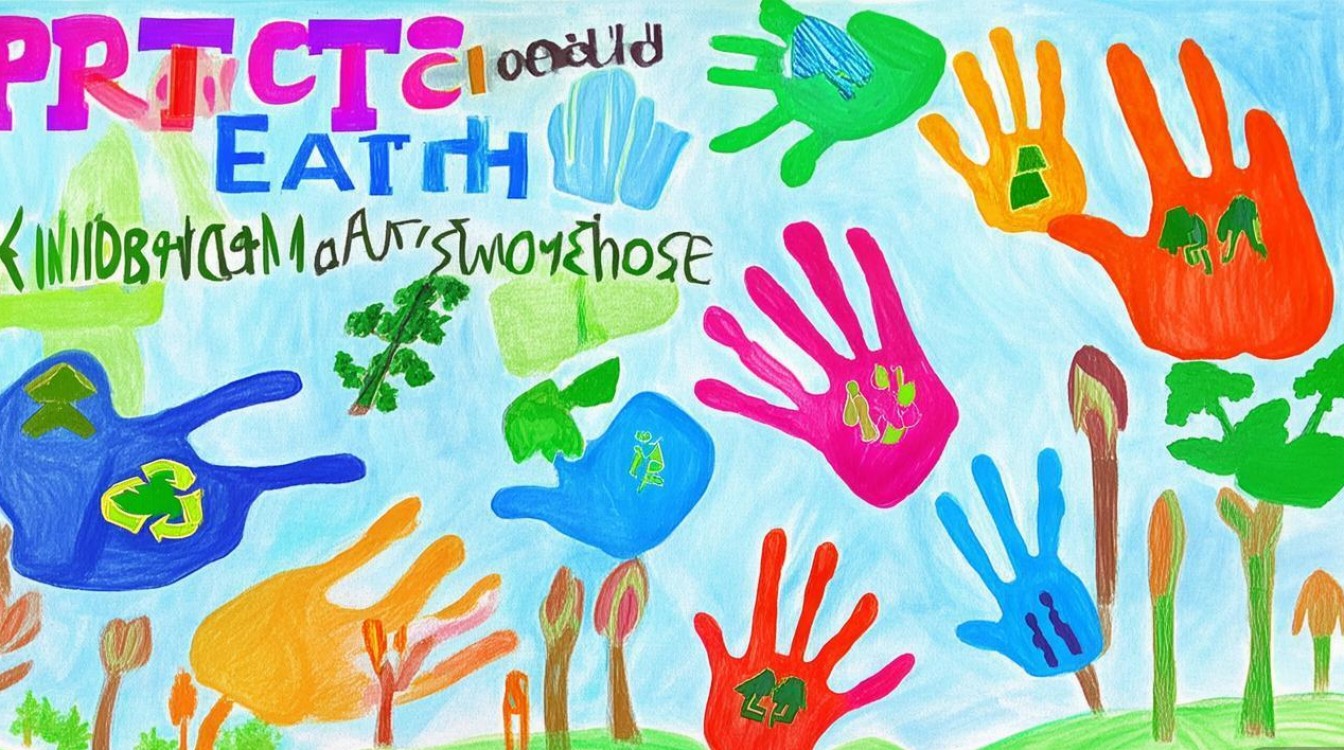 幼儿园保护地球创意画,幼儿园保护地球创意画图片大全-图1 幼儿园保护地球创意画,幼儿园保护地球创意画图片大全-图1