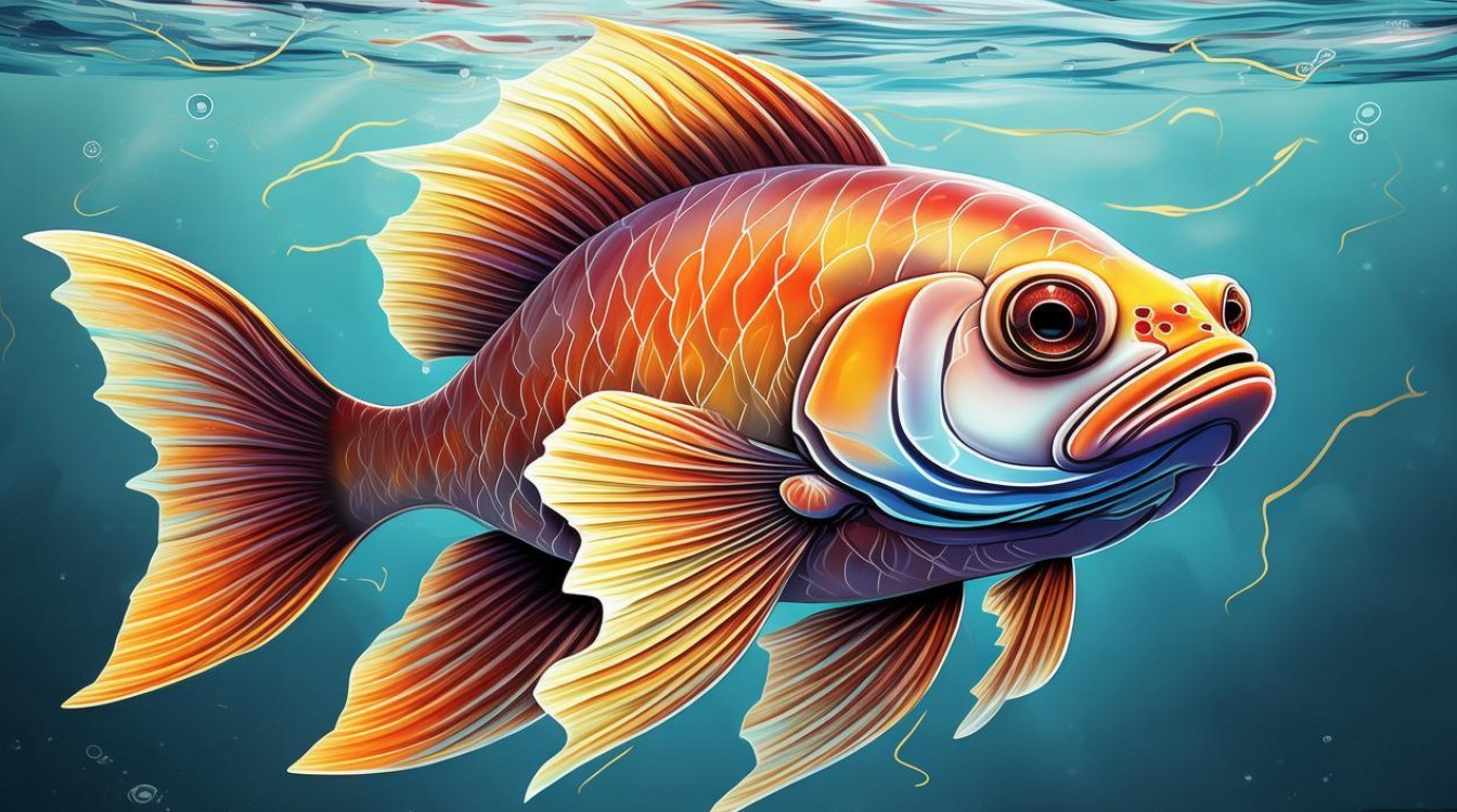 鱼的创意画火了?这波操作你怎么看?-图1 鱼的创意画火了?这波操作你怎么看?-图1