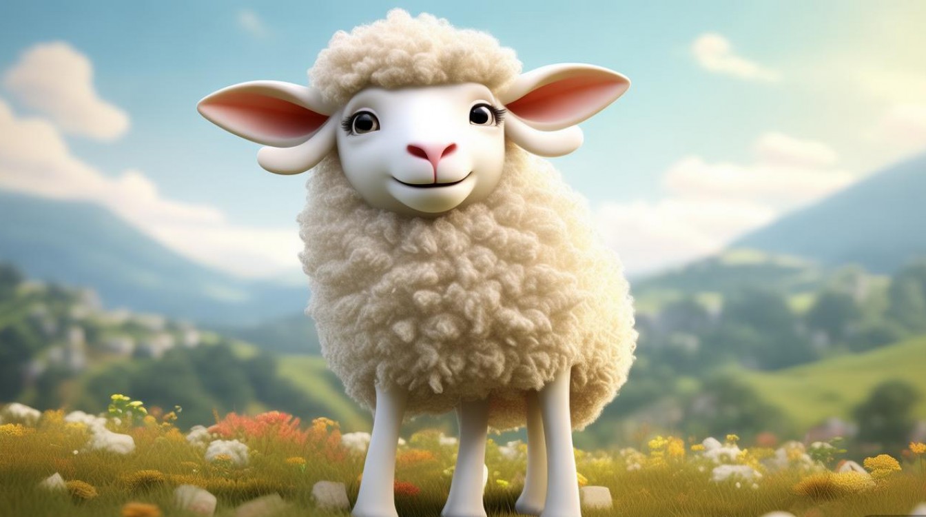 羊创意插画-图1 羊创意插画-图1