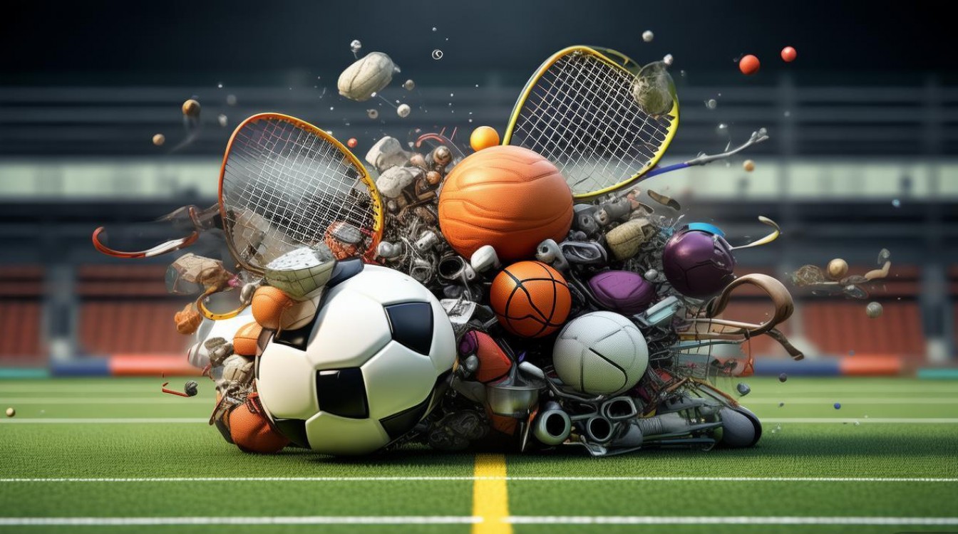 体育器材创意画-图1 体育器材创意画-图1