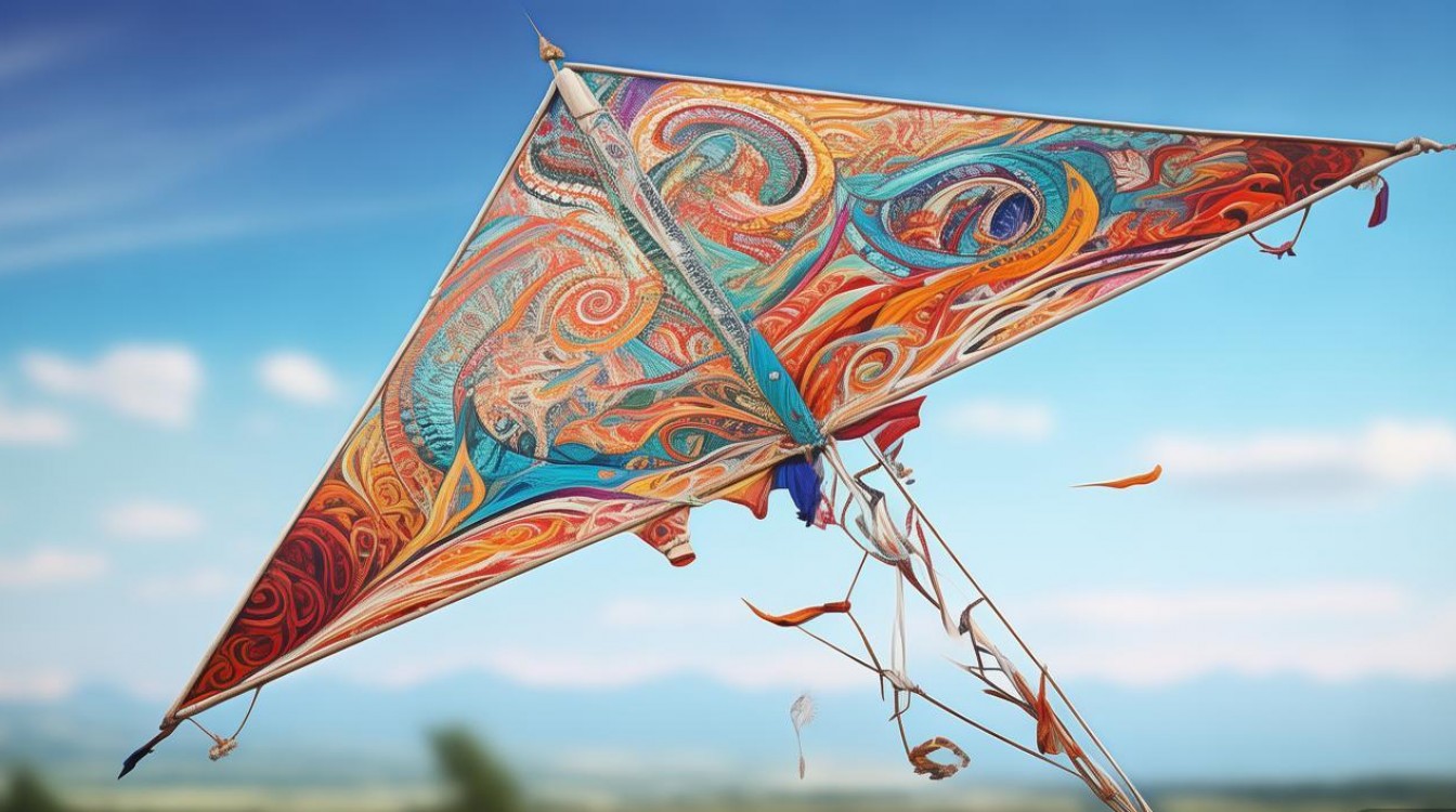 2025最新三角风筝创意绘画图片有哪些?-图1 2025最新三角风筝创意绘画图片有哪些?-图1