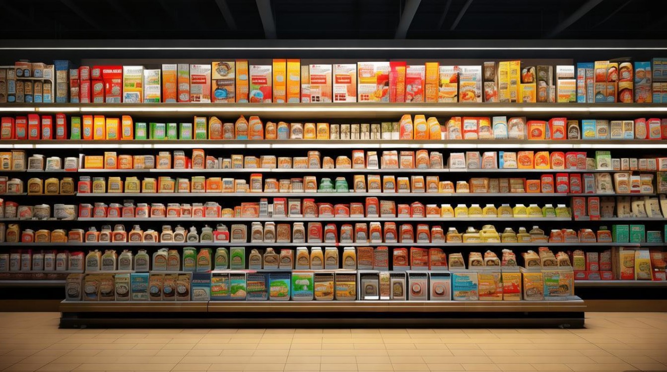 超市进口食品创意陈列，超市进口食品创意陈列图片-图1