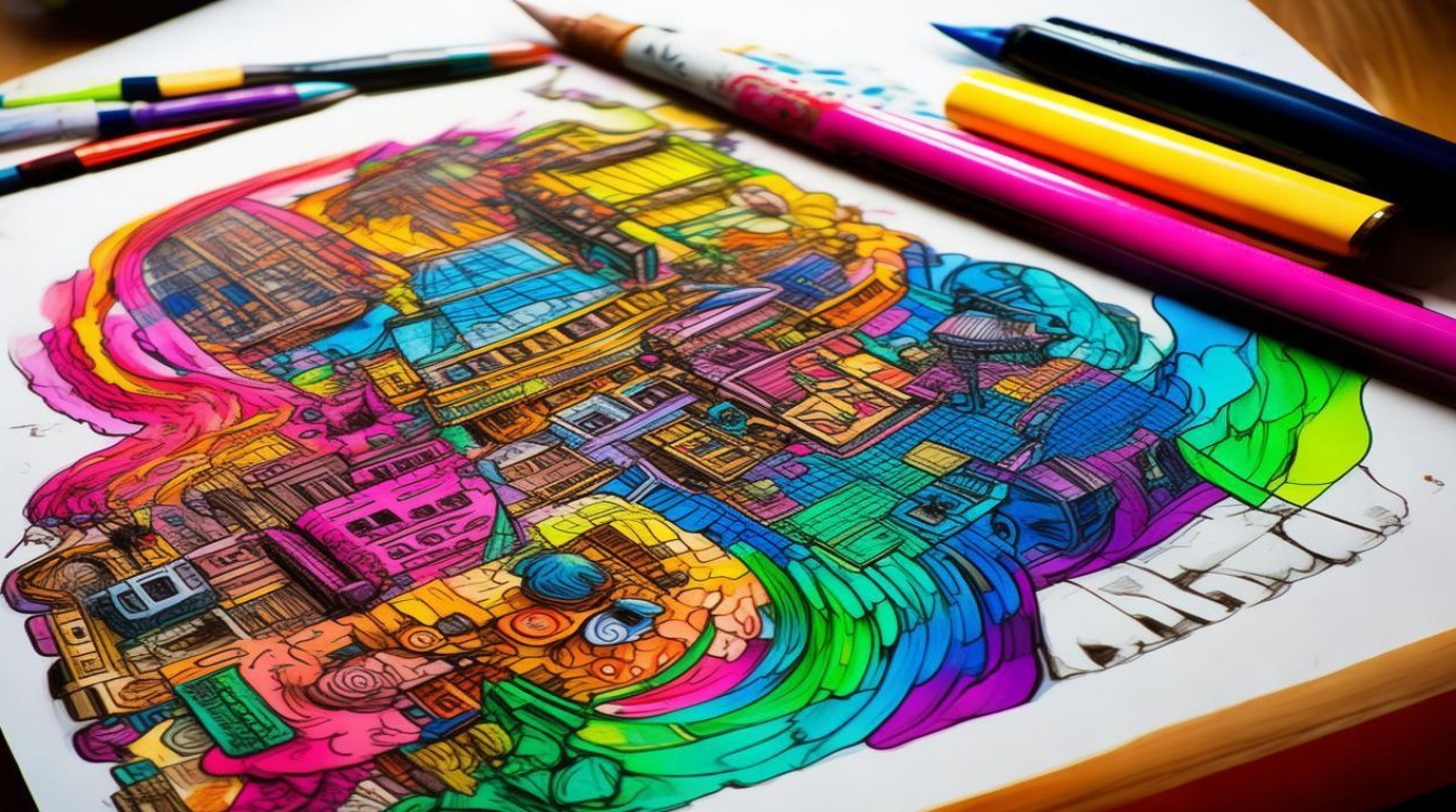 2025彩色创意速写新趋势，这些技巧你get了吗？-图1