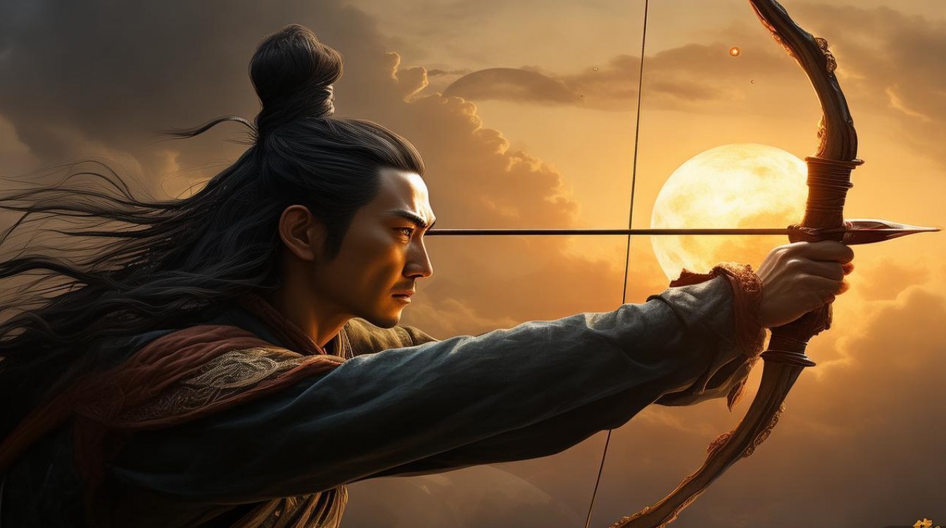 后羿射日创意绘画火了？最新灵感图片有哪些？-图1