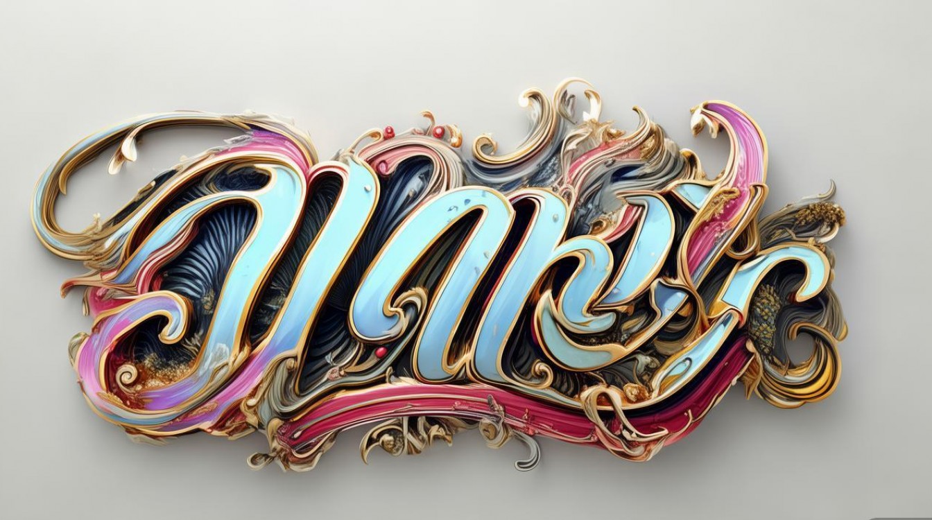 2025美术创意字新趋势？这些作品火了！-图1