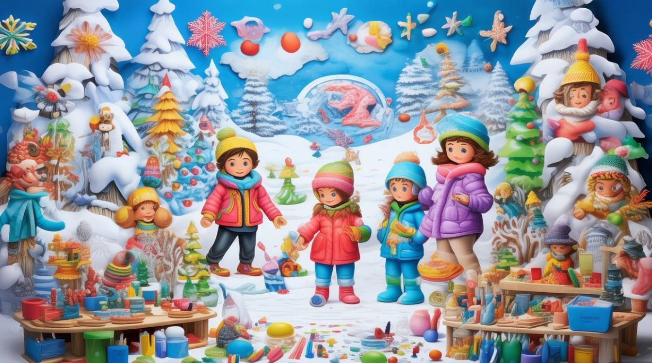 冬日创意儿童画，2025最新灵感有哪些？-图1