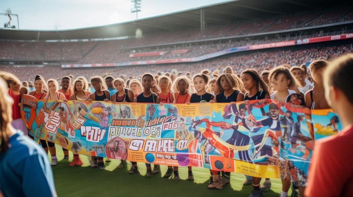 2025运动会创意举牌，今年流行什么新花样？-图1