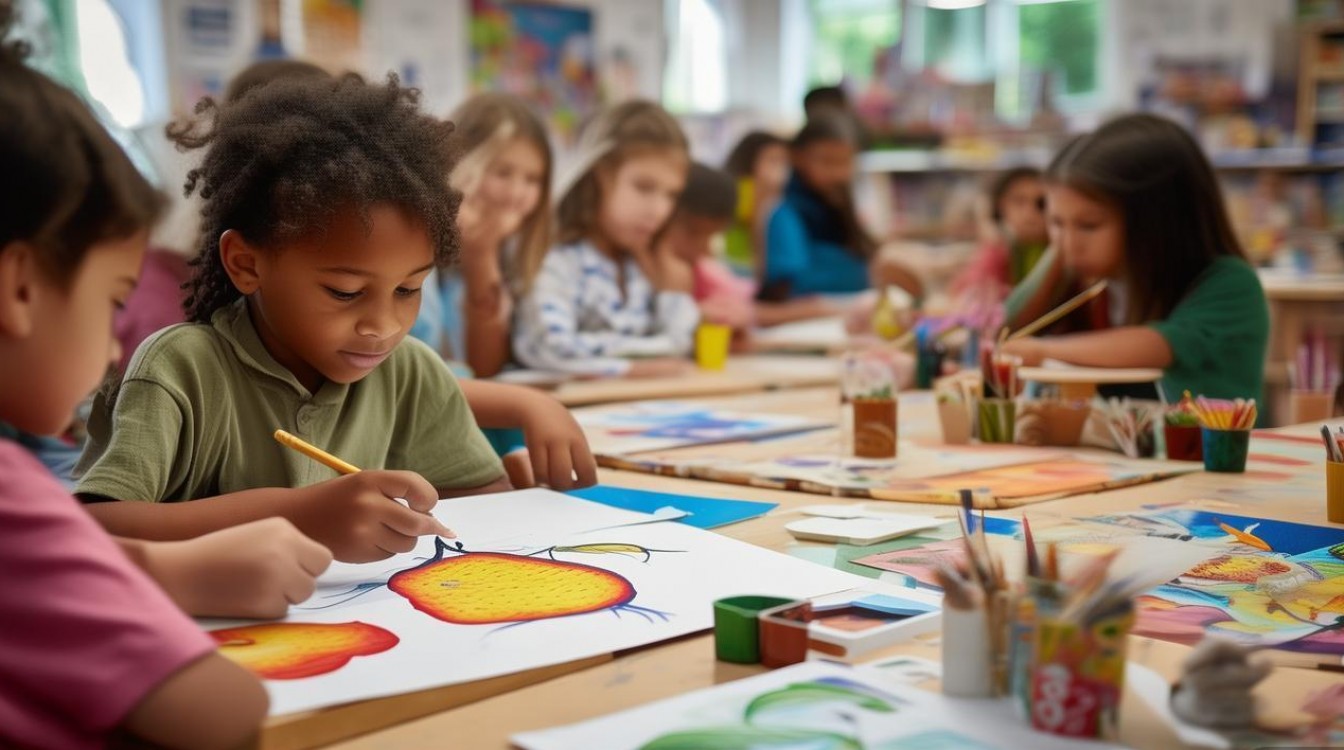 秋梨教案刚更新？创意美术大班新课速看！-图1