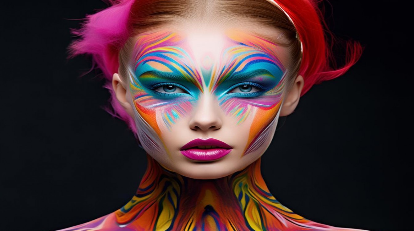 创意妆整体造型重要组成部分有哪些？-图1