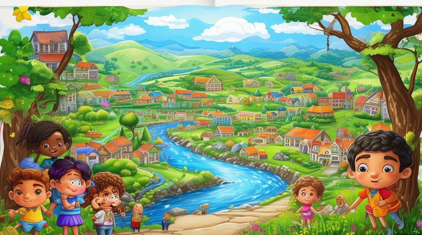 2025年最新儿童画展，如何用创意画笔描绘美丽家乡？-图1