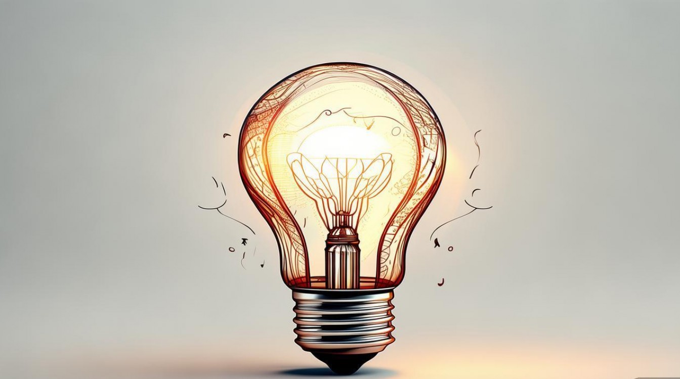 灯泡创意简笔画2025最新画法？-图1