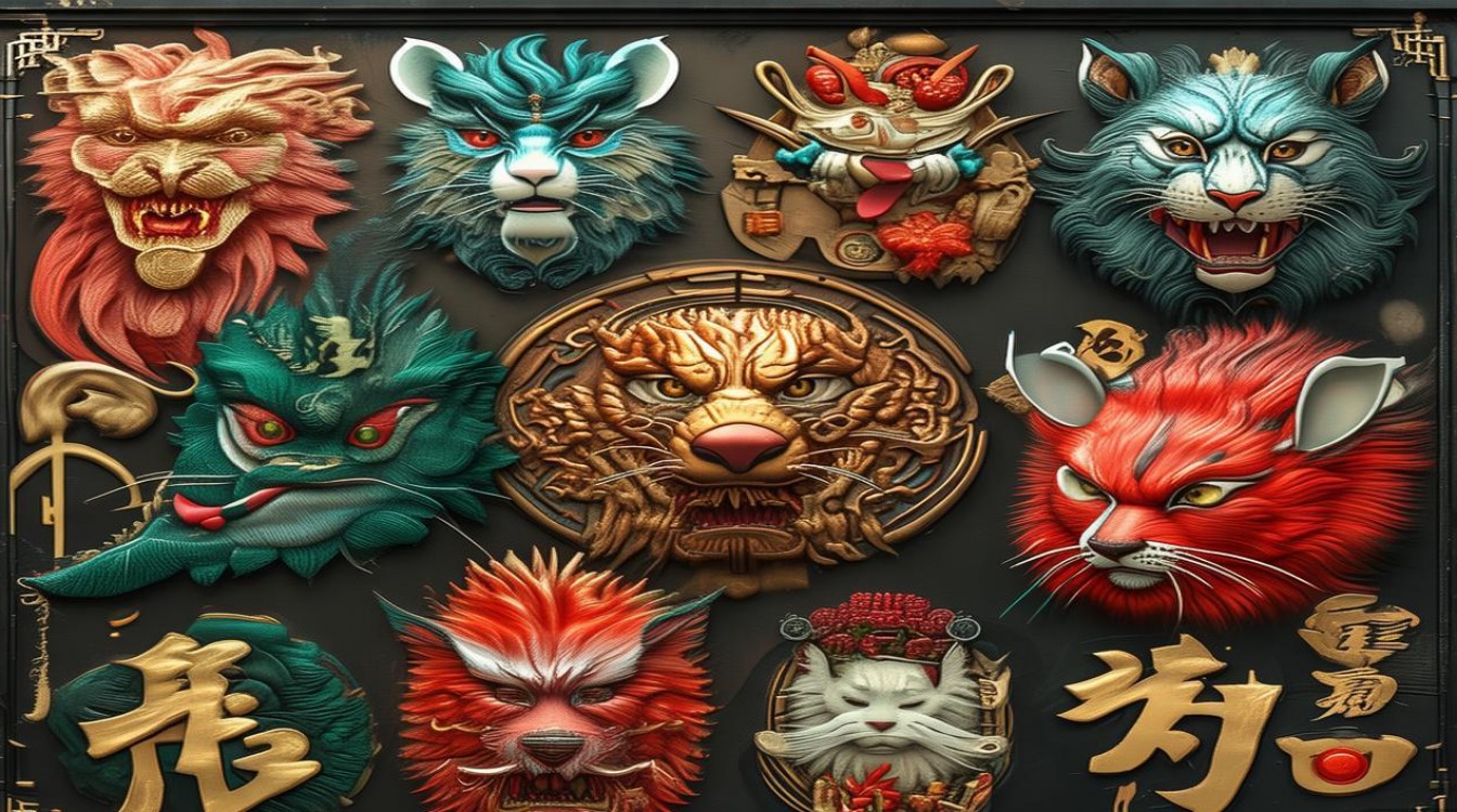 十二生肖创意画，十二生肖创意画作品-图1