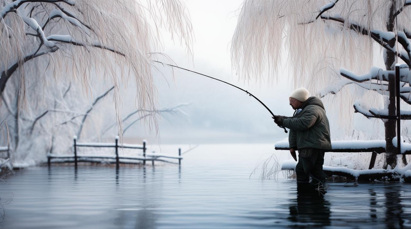 小雪钓鱼，何时何地能爆护？-图1