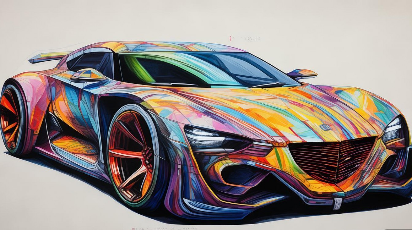 2025年创意汽车画有哪些新趋势？-图1
