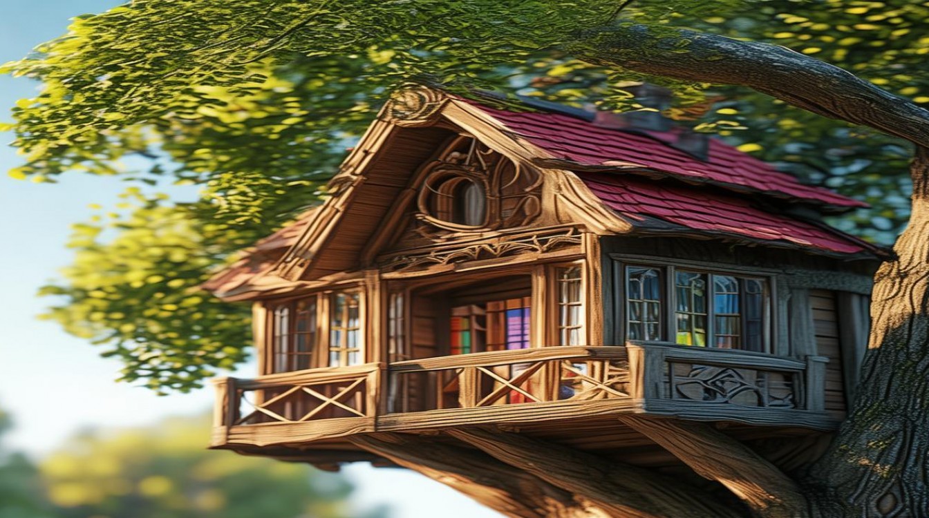 树屋创意绘画-图1