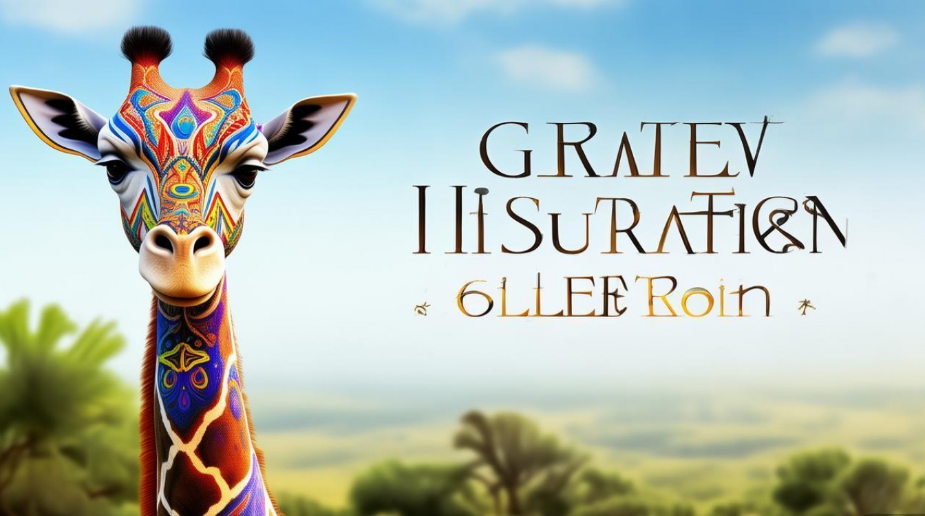 长颈鹿创意画图片2025最新款有哪些？-图1