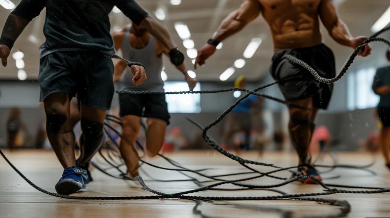 跳绳接龙技巧最新视频，1分钟学会吗？-图1