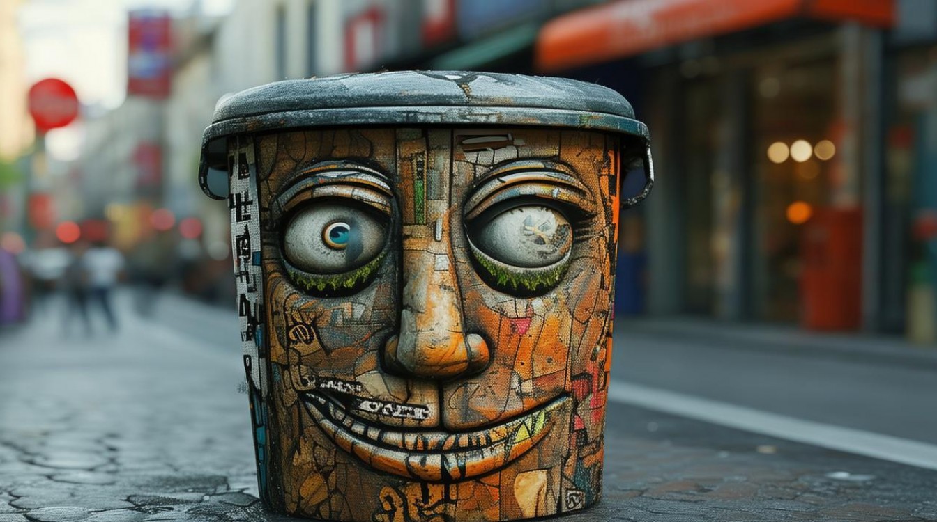 创意垃圾桶图片火了？最新设计是啥？-图1