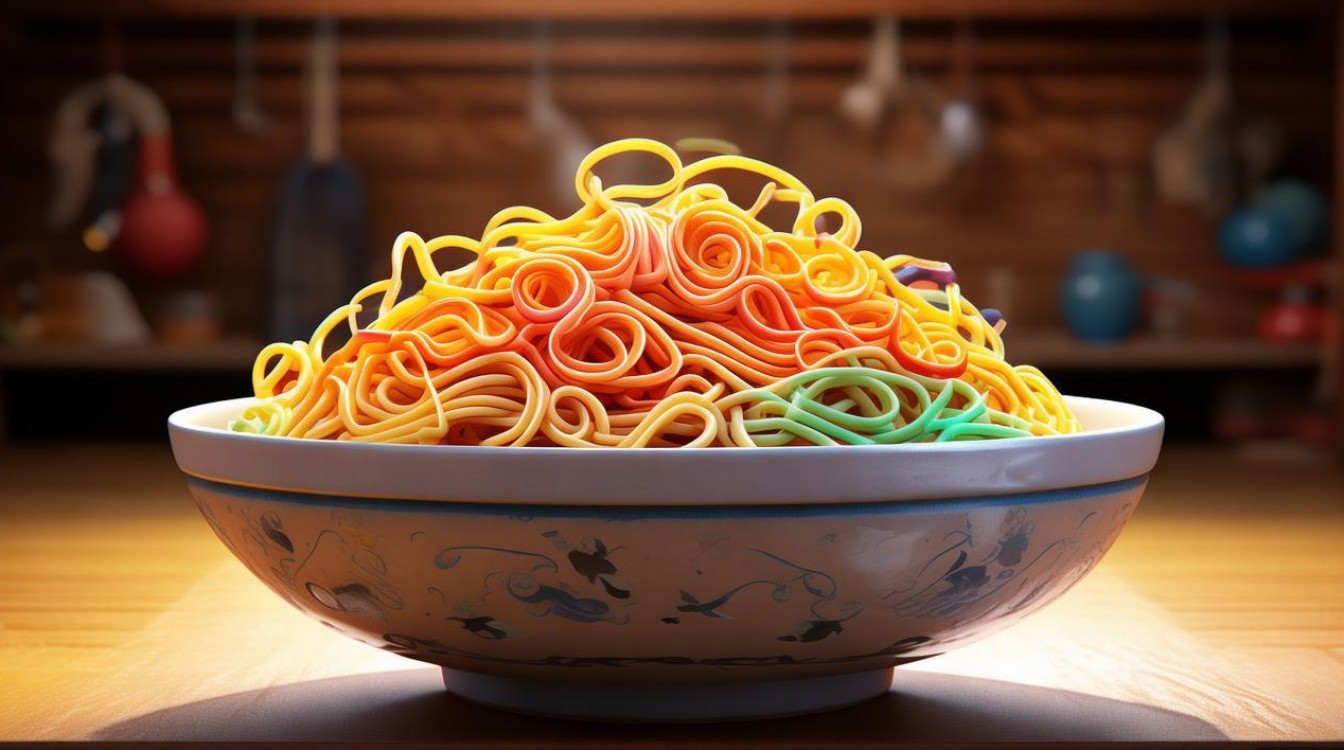 创意的面条-图1