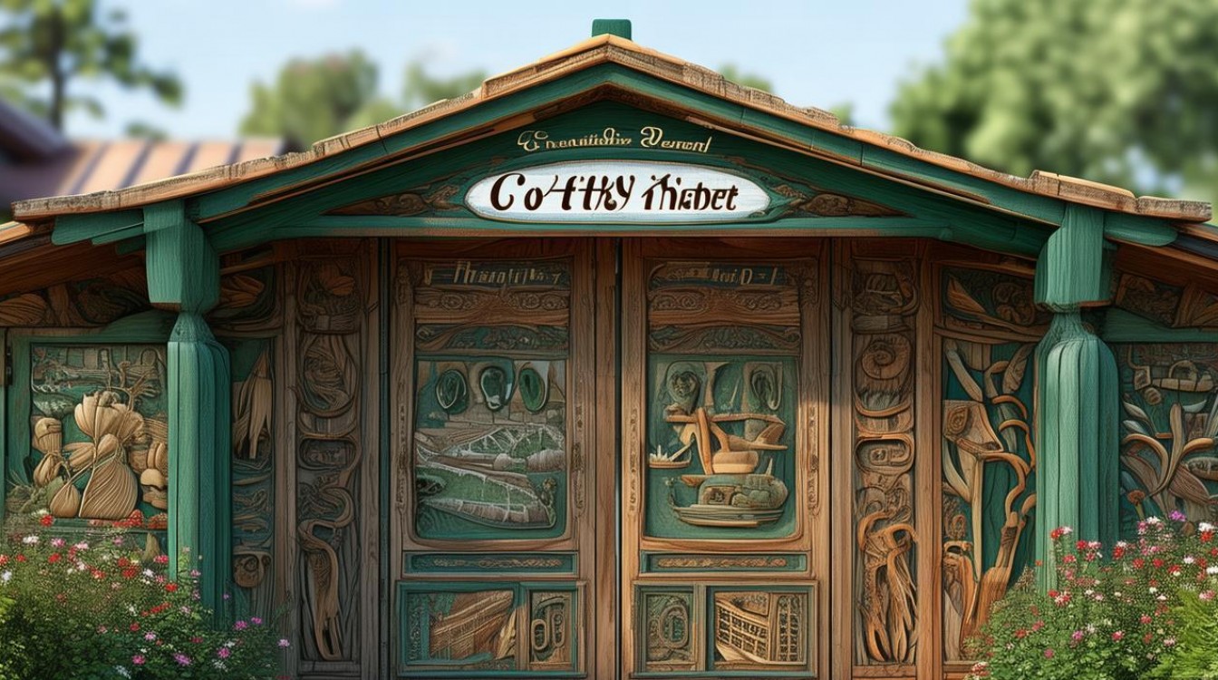 2025年最新创意农家乐大门图片，哪种设计最吸睛？-图1