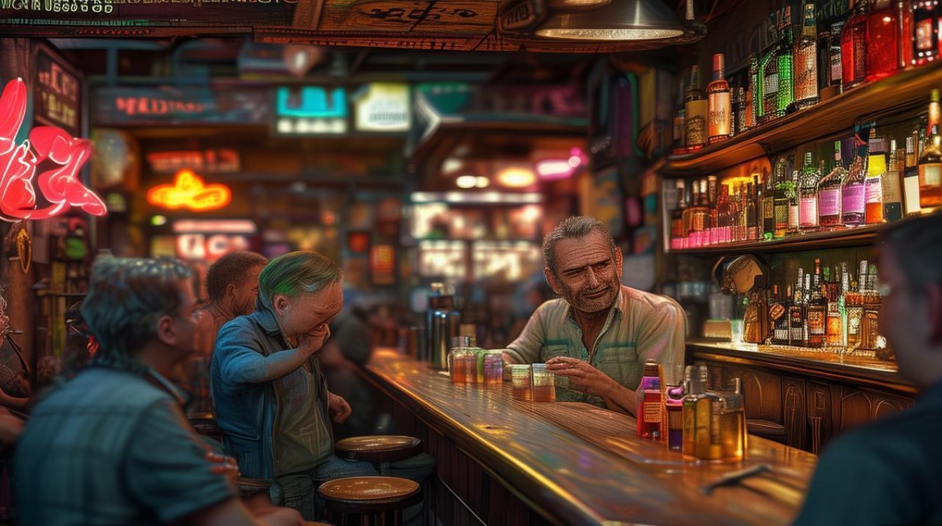 酒吧创意画-图1