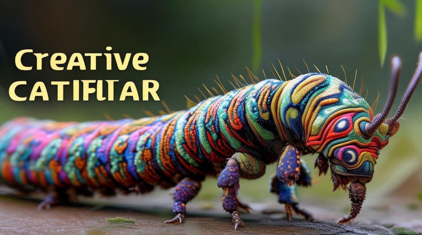 创意毛毛虫-图1