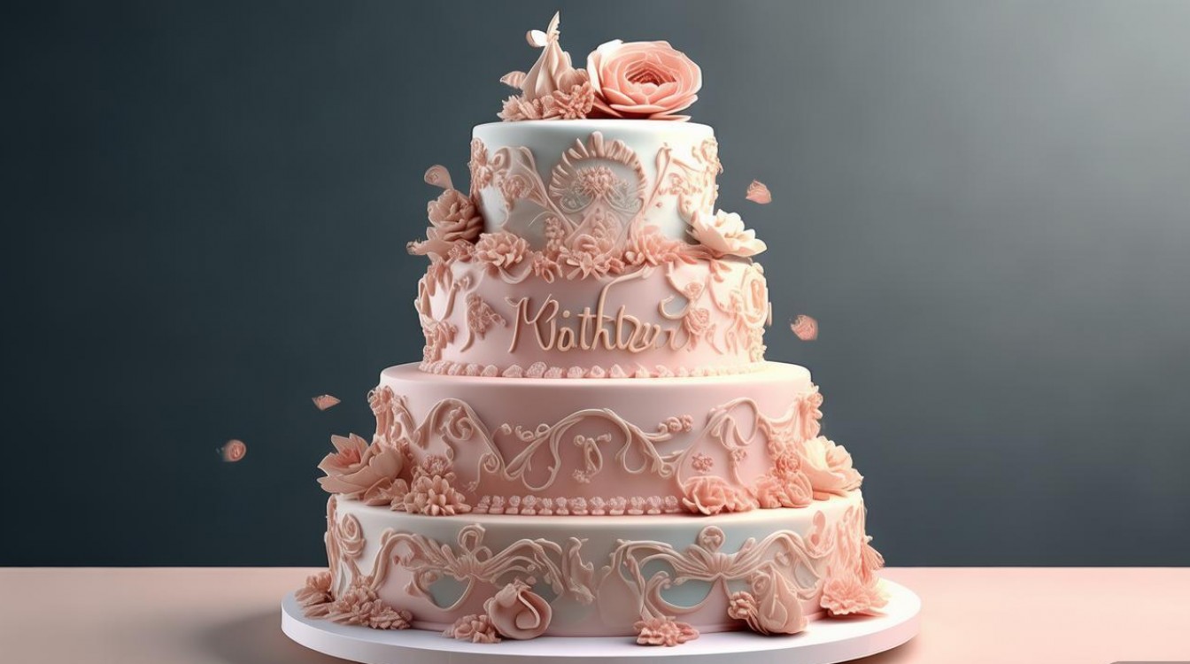 妈妈生日蛋糕图片创意-图1