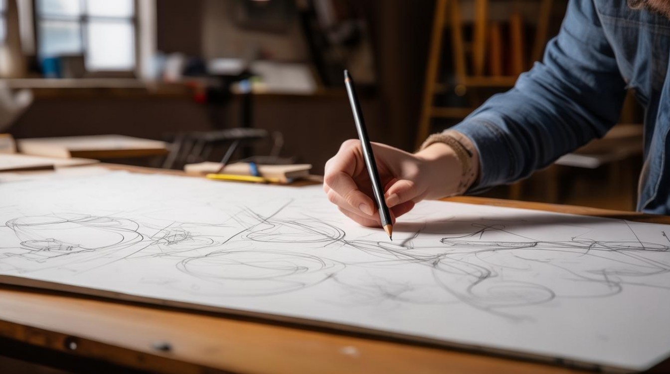 创意素描视频，创意素描视频教程-图1