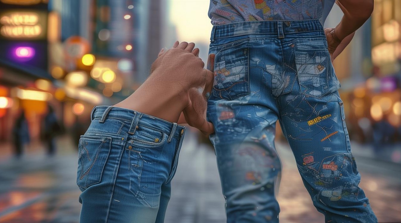 牛仔裤创意广告亲吻，为何能引爆全网热议？-图1