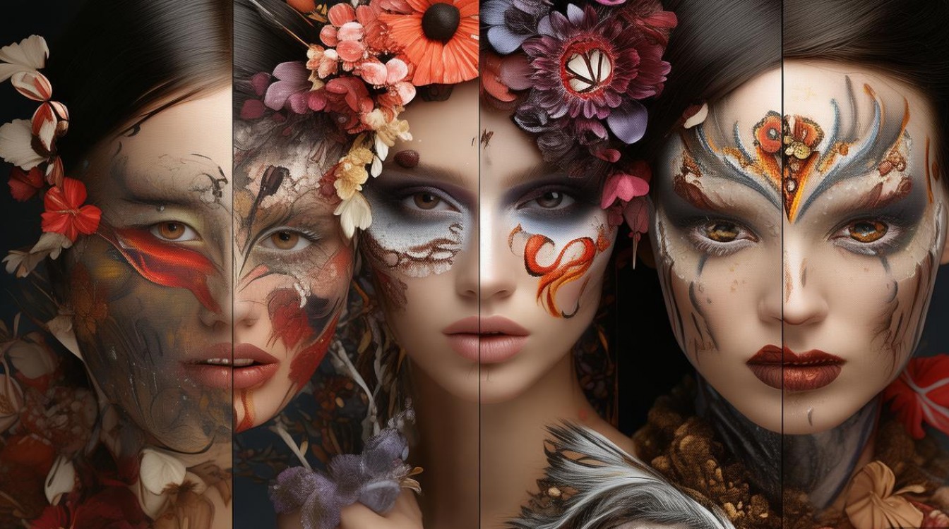 2025最新桃花妆创意图片，你get哪种新风格？-图1