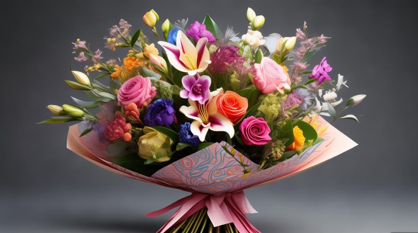 2025最新创意花束包装教程图解，学吗？-图1