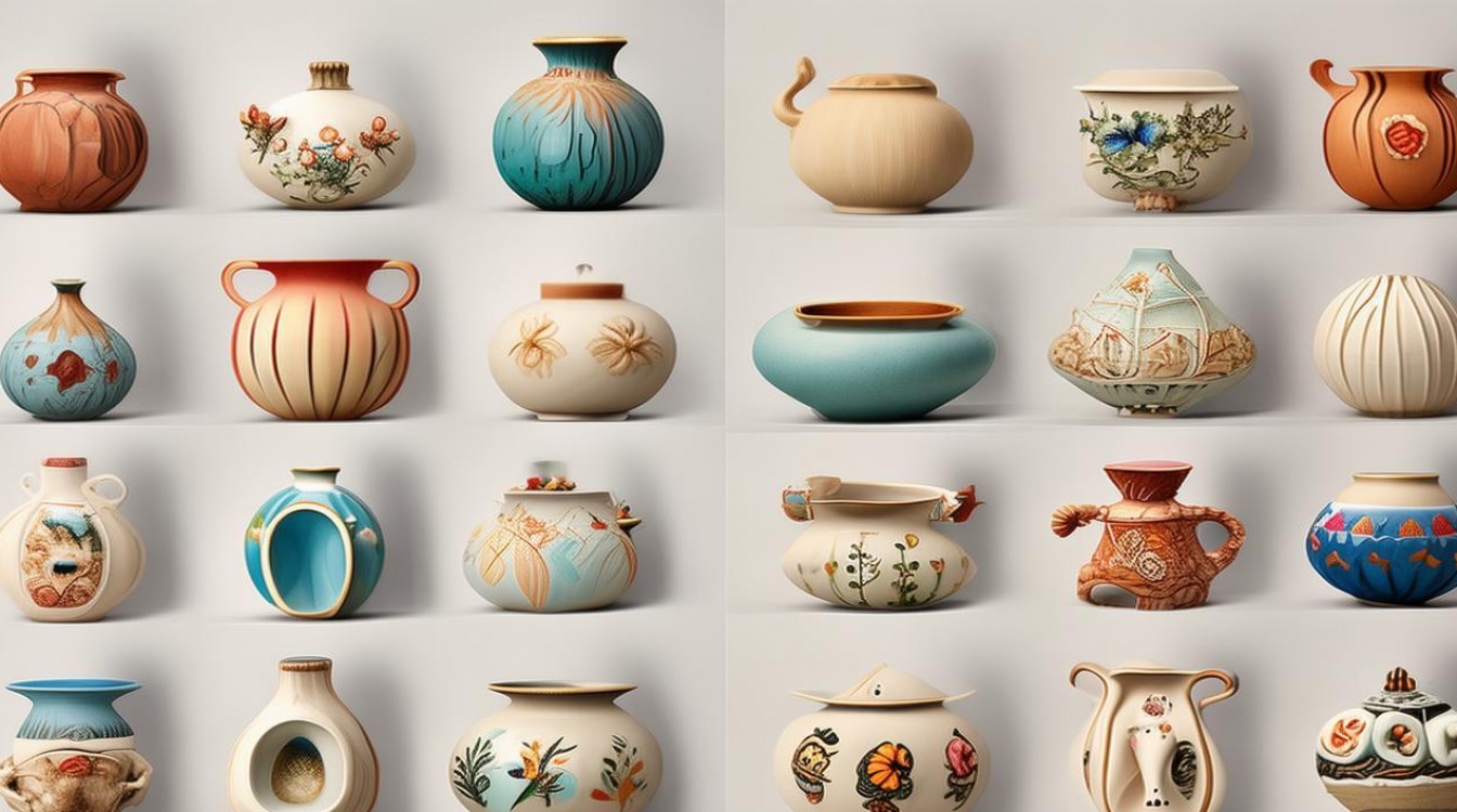 2025最新创意简单陶艺作品图片有哪些？-图1