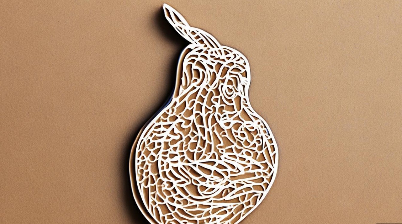 剪纸梨创意爆火！传统手艺如何玩转潮流新吃法？-图1