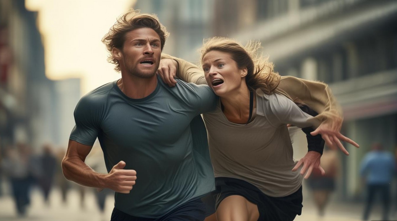 抱着人跑技巧，抱着人跑的表情包-图1