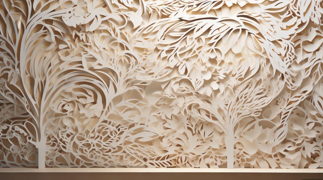 创意墙上剪纸，创意墙上剪纸图片-图1