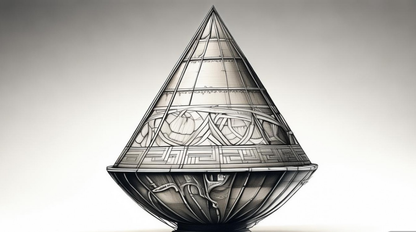 圆锥图形创意2025最新画法是什么？-图1