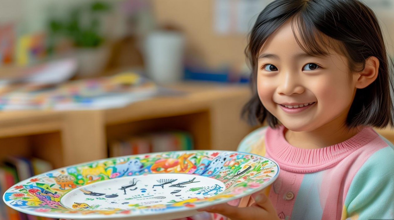 幼儿园老师盘子创意画怎么画?2025最新教程来了!-图1 幼儿园老师盘子创意画怎么画?2025最新教程来了!-图1