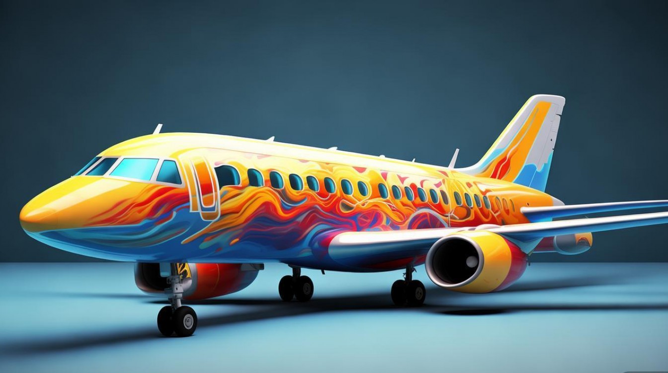 创意卡通飞机-图1