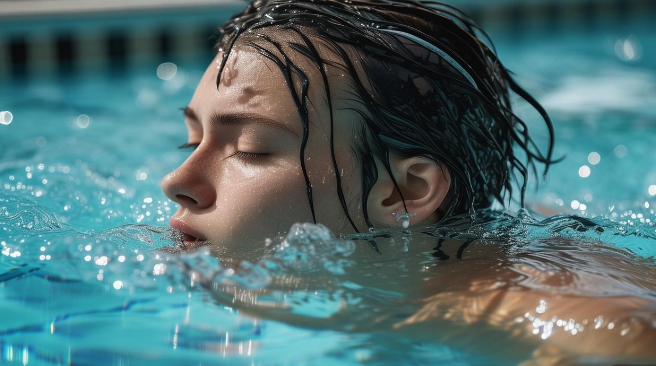 游泳憋气技巧不进鼻腔-图1