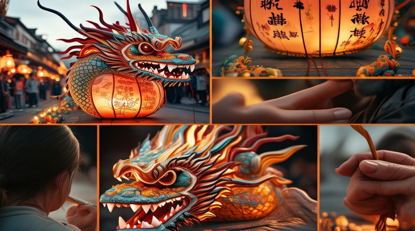 划龙灯的技巧-图1