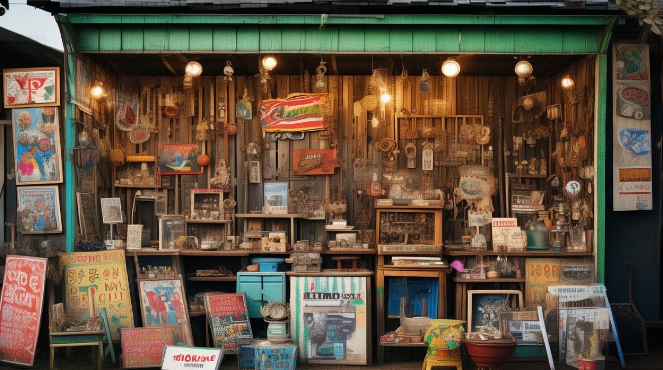 跳蚤市场创意展台，今年最火打卡点在哪？-图1