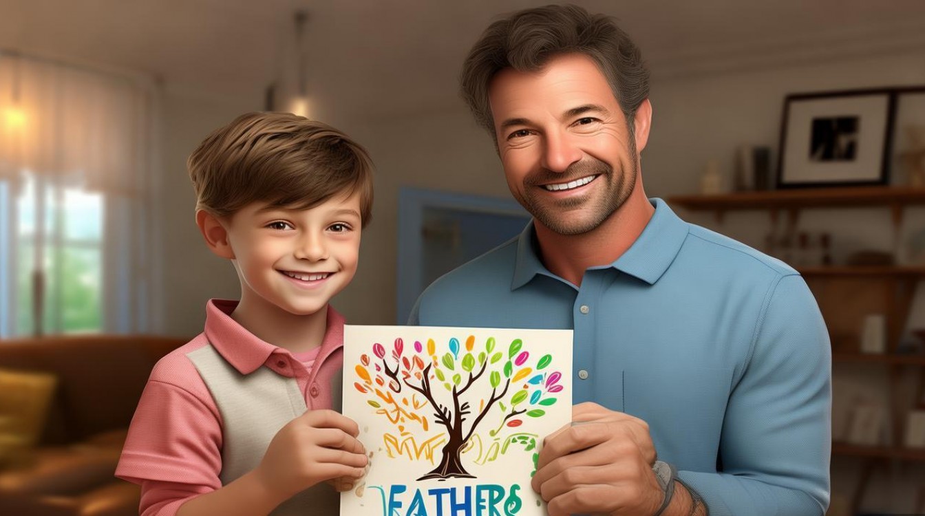 父亲节小学生创意画,今年最火的是哪款?-图1 父亲节小学生创意画,今年最火的是哪款?-图1