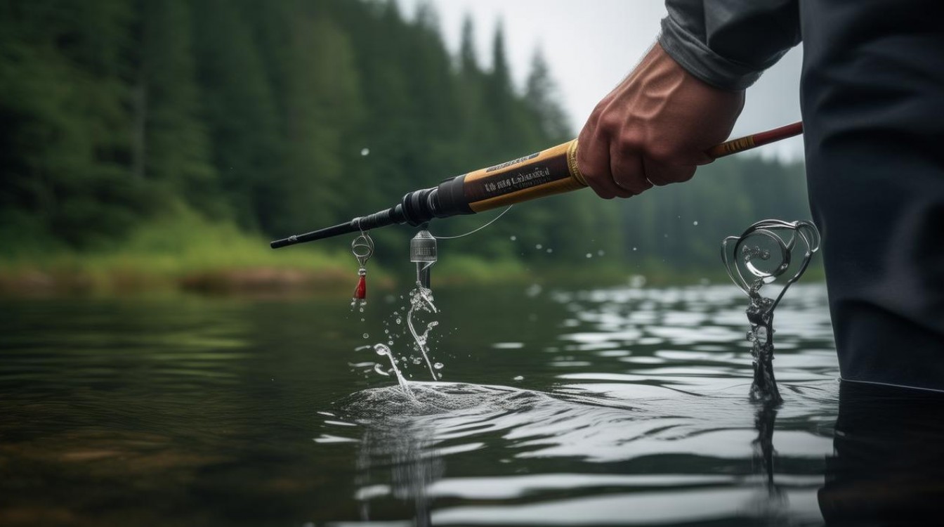 活水钓鱼调漂，如何应对水流速变化？-图1