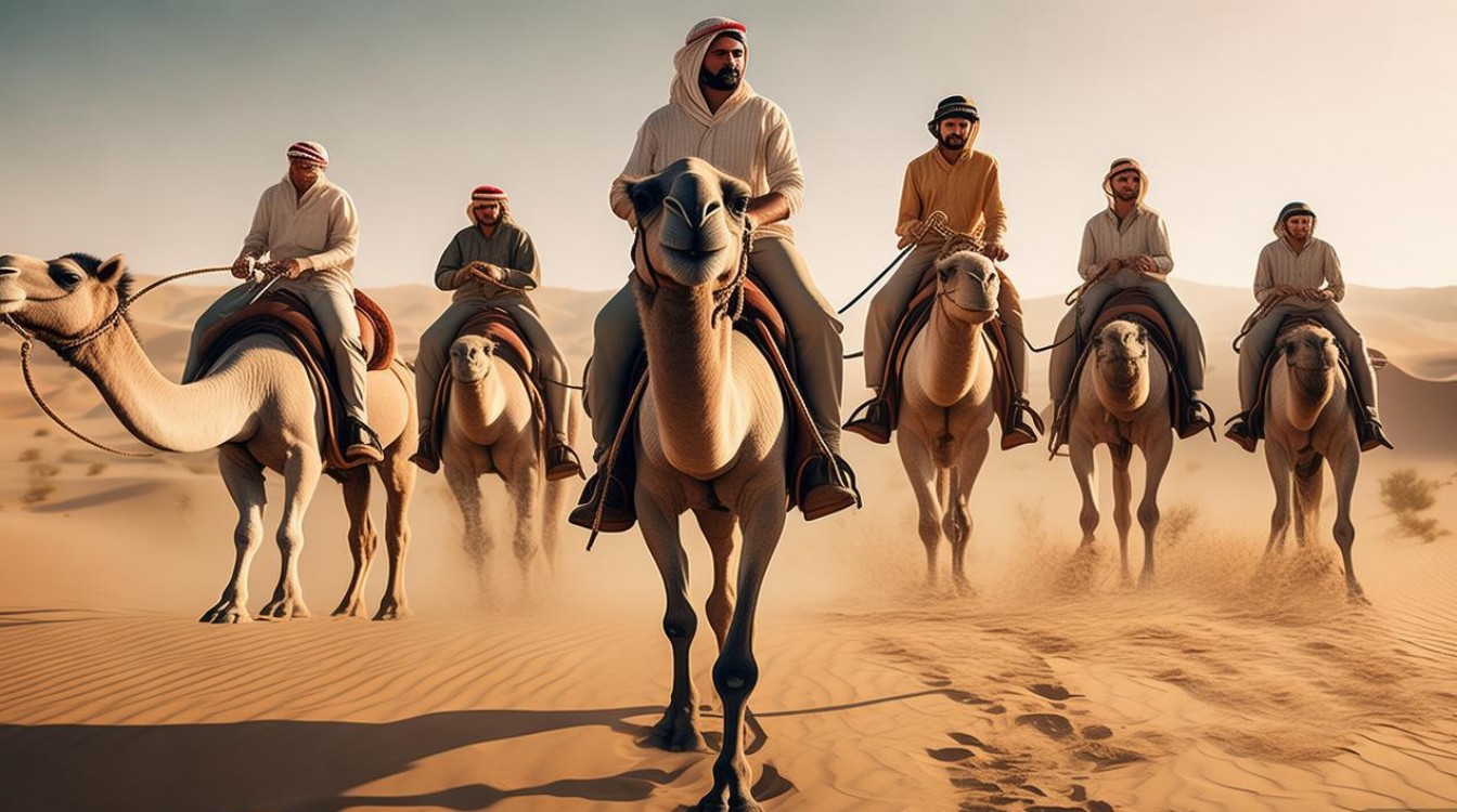 2025骑骆驼技巧全攻略，新手必学的安全骑法？-图1