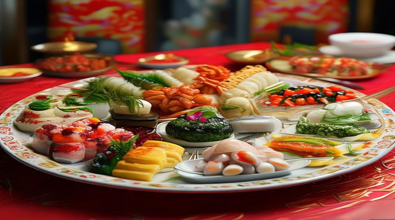 新年创意摆盘，新年创意摆盘图片-图1