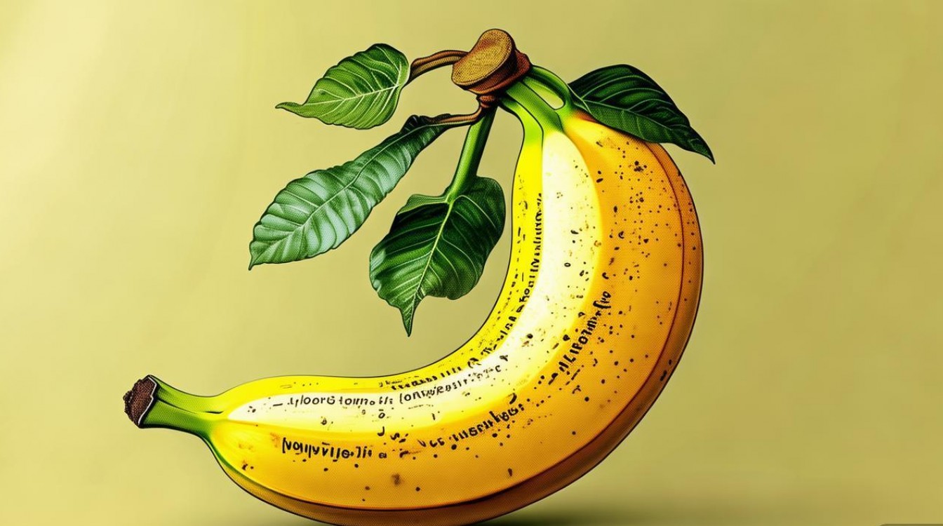 创意画香蕉-图1