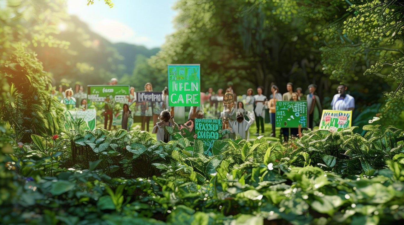 爱绿护绿创意画-图1 爱绿护绿创意画-图1